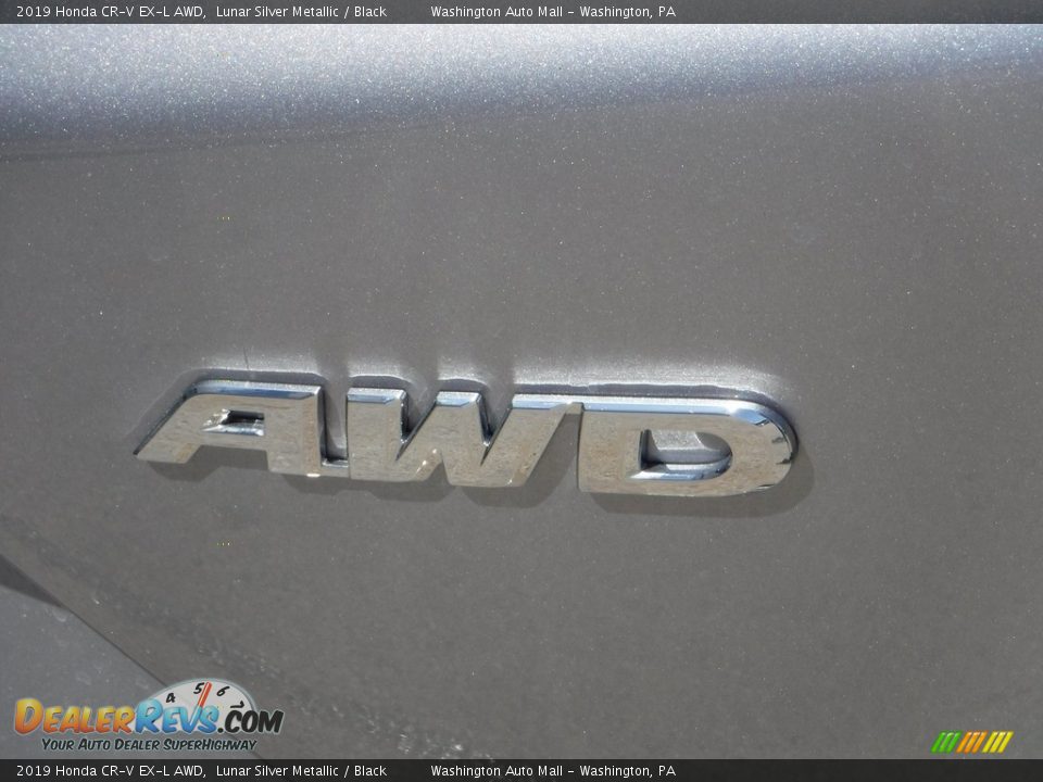 2019 Honda CR-V EX-L AWD Lunar Silver Metallic / Black Photo #10
