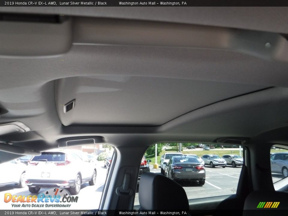 2019 Honda CR-V EX-L AWD Lunar Silver Metallic / Black Photo #11