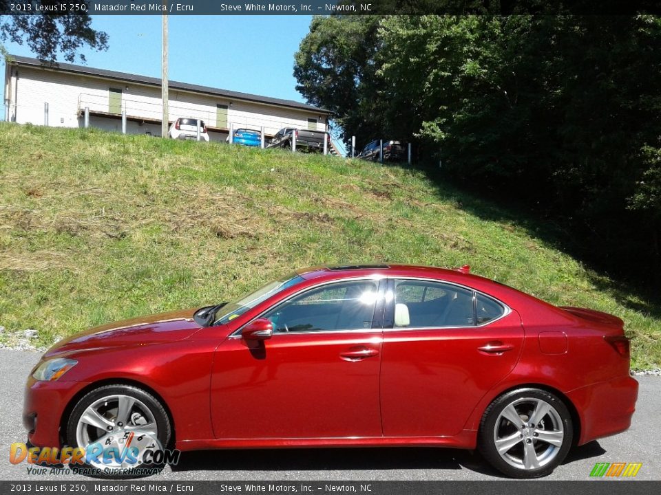 Matador Red Mica 2013 Lexus IS 250 Photo #1