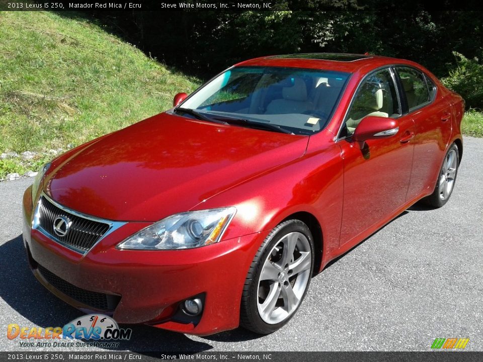 Matador Red Mica 2013 Lexus IS 250 Photo #3