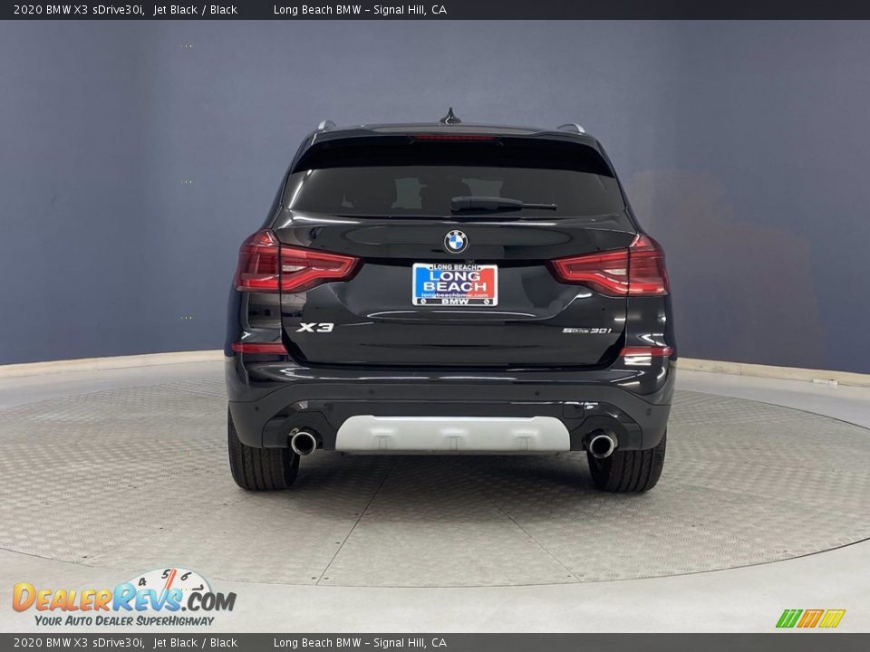 2020 BMW X3 sDrive30i Jet Black / Black Photo #4