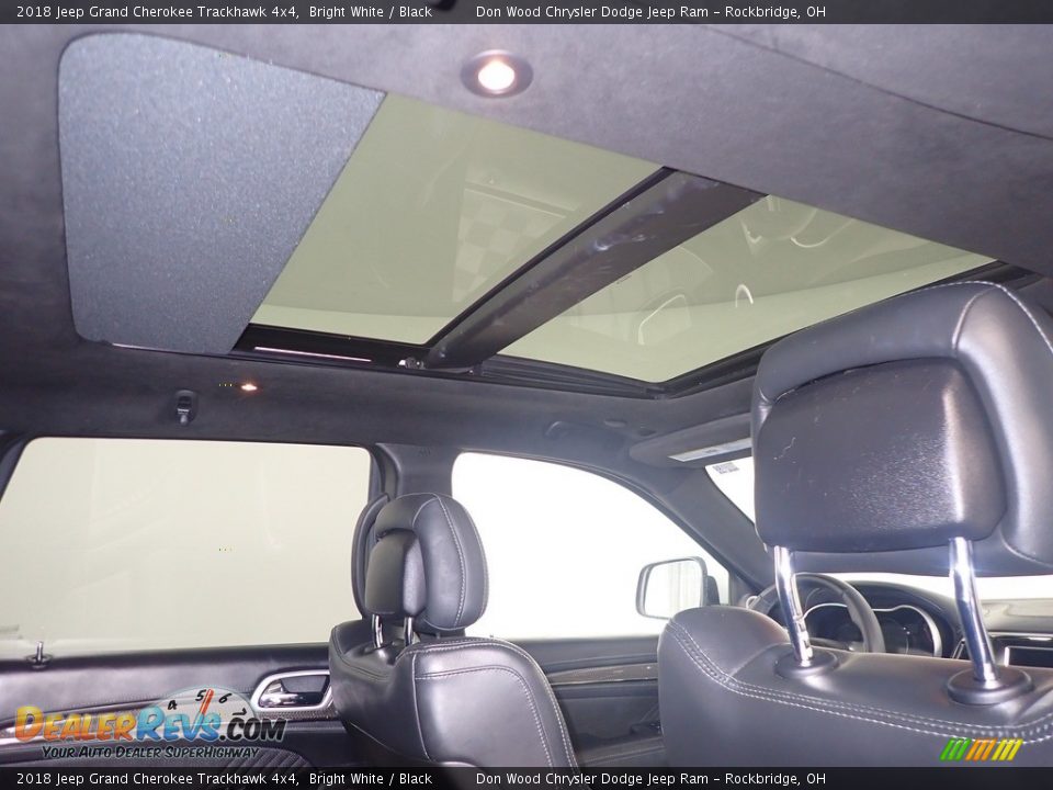 2018 Jeep Grand Cherokee Trackhawk 4x4 Bright White / Black Photo #2