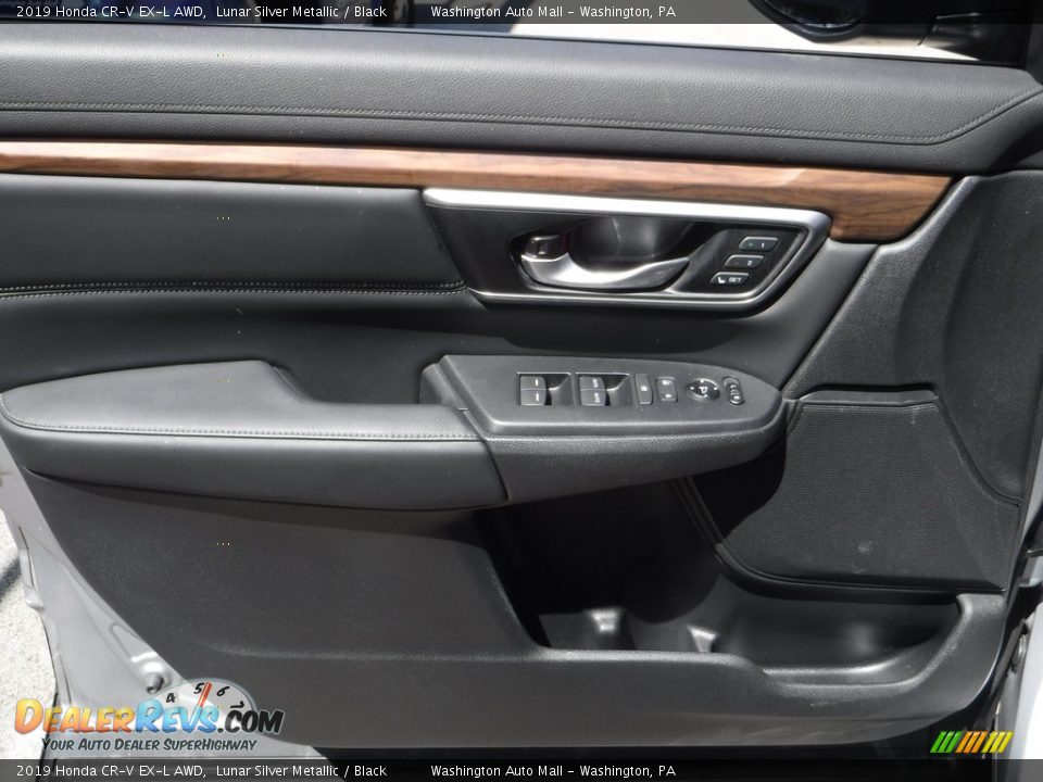 2019 Honda CR-V EX-L AWD Lunar Silver Metallic / Black Photo #15