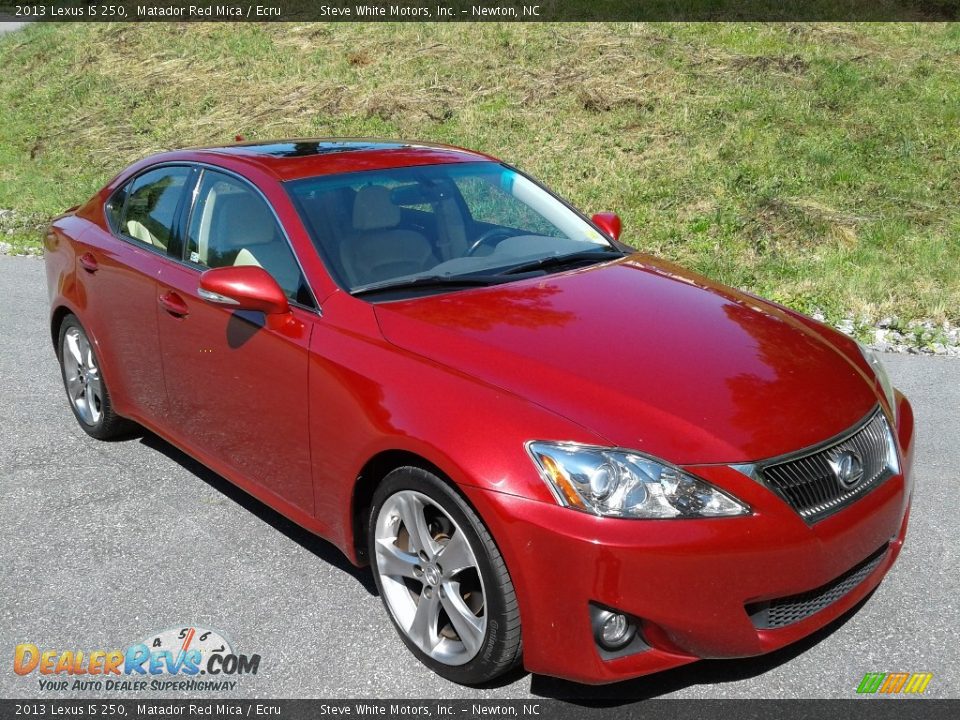 Front 3/4 View of 2013 Lexus IS 250 Photo #5