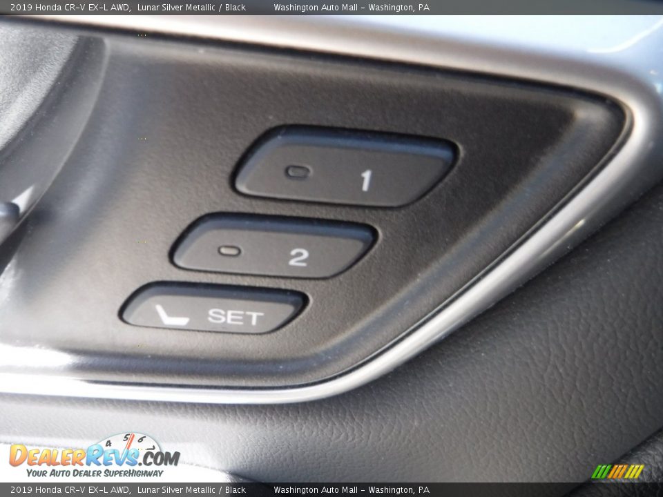 2019 Honda CR-V EX-L AWD Lunar Silver Metallic / Black Photo #16