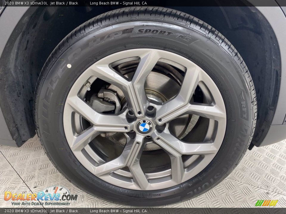 2020 BMW X3 sDrive30i Jet Black / Black Photo #6