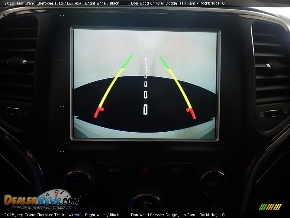 2018 Jeep Grand Cherokee Trackhawk 4x4 Bright White / Black Photo #4