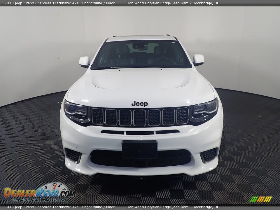 2018 Jeep Grand Cherokee Trackhawk 4x4 Bright White / Black Photo #6