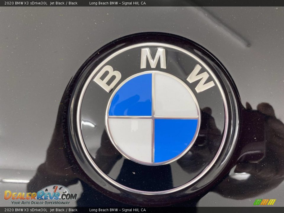 2020 BMW X3 sDrive30i Jet Black / Black Photo #8