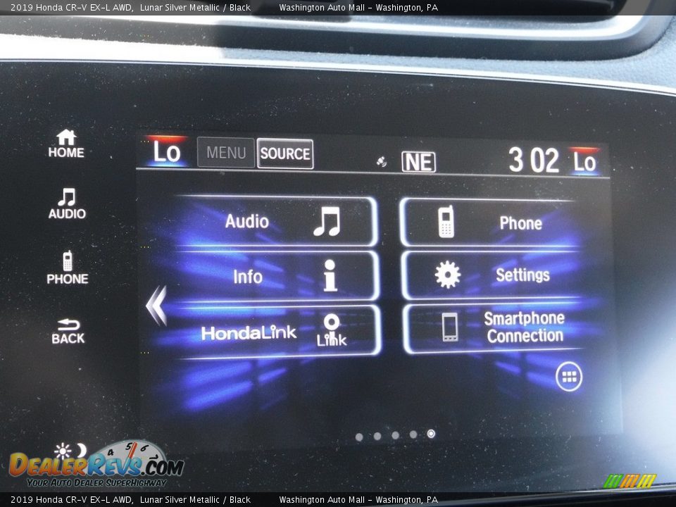 2019 Honda CR-V EX-L AWD Lunar Silver Metallic / Black Photo #19