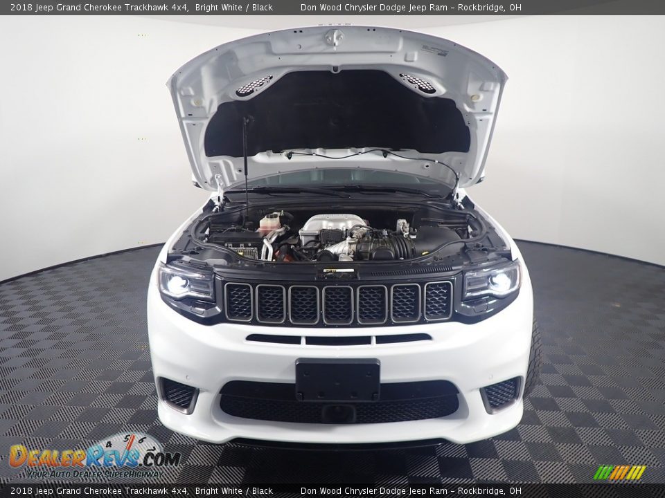 2018 Jeep Grand Cherokee Trackhawk 4x4 Bright White / Black Photo #7