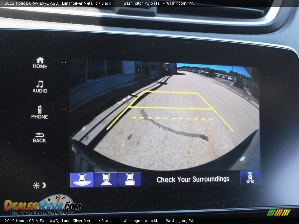 2019 Honda CR-V EX-L AWD Lunar Silver Metallic / Black Photo #20