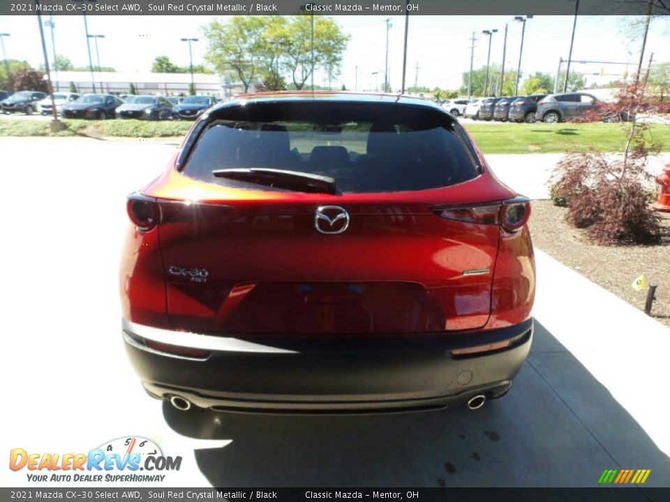 2021 Mazda CX-30 Select AWD Soul Red Crystal Metallic / Black Photo #5