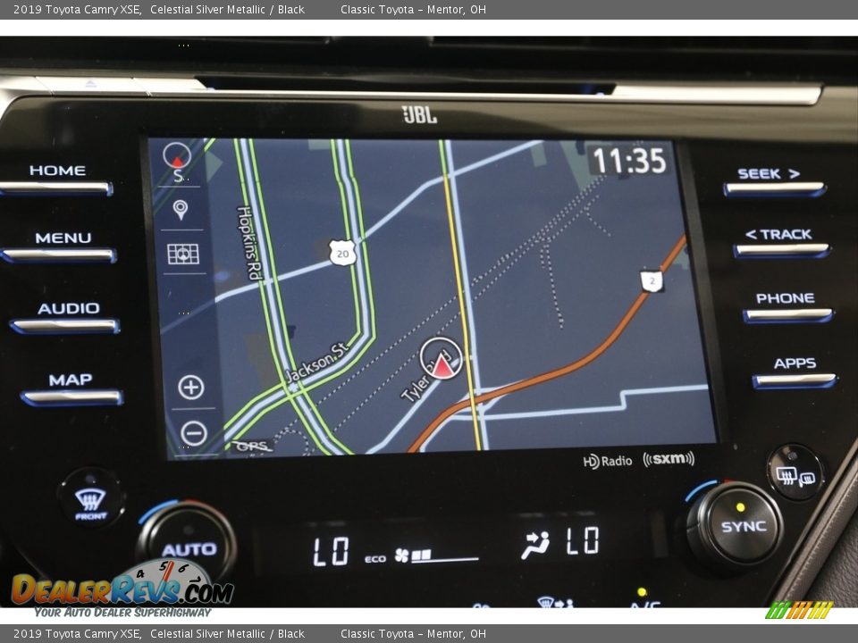 2019 Toyota Camry XSE Celestial Silver Metallic / Black Photo #11