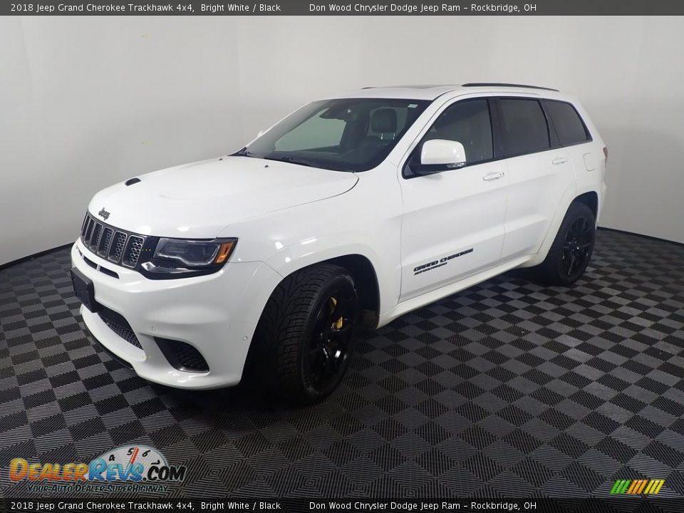 2018 Jeep Grand Cherokee Trackhawk 4x4 Bright White / Black Photo #9