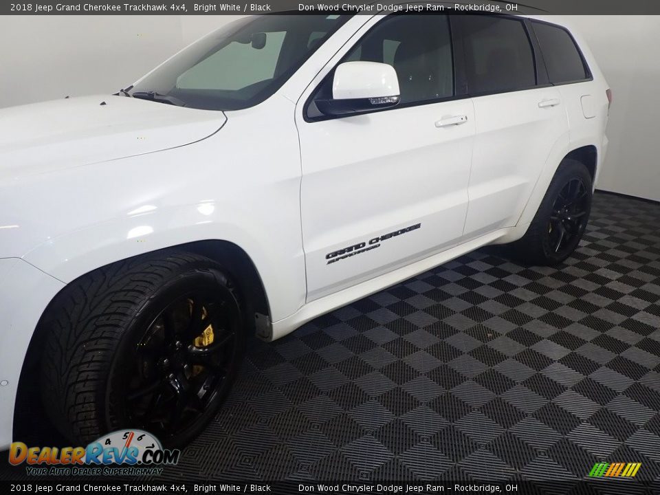 2018 Jeep Grand Cherokee Trackhawk 4x4 Bright White / Black Photo #10