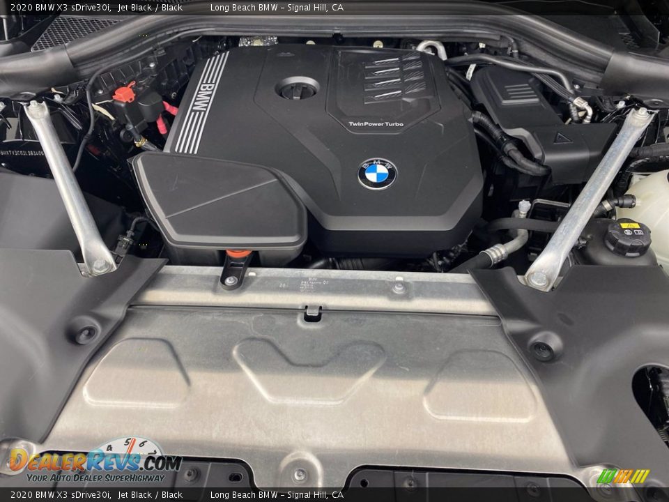 2020 BMW X3 sDrive30i Jet Black / Black Photo #12