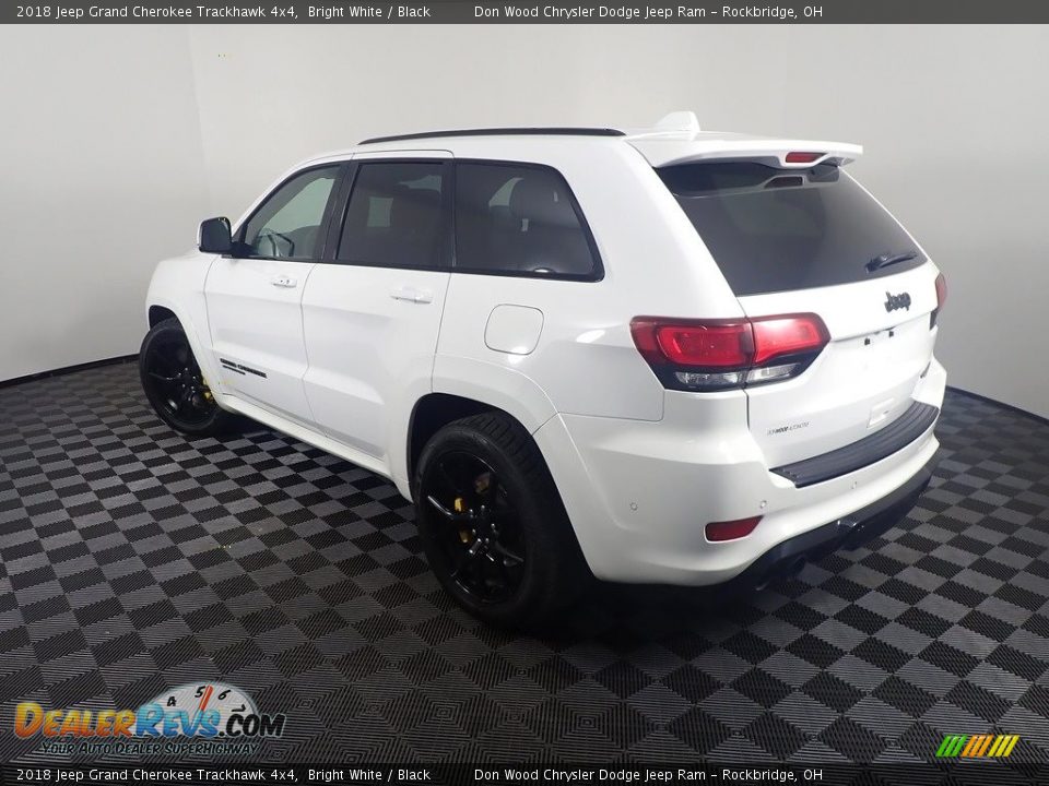 2018 Jeep Grand Cherokee Trackhawk 4x4 Bright White / Black Photo #11