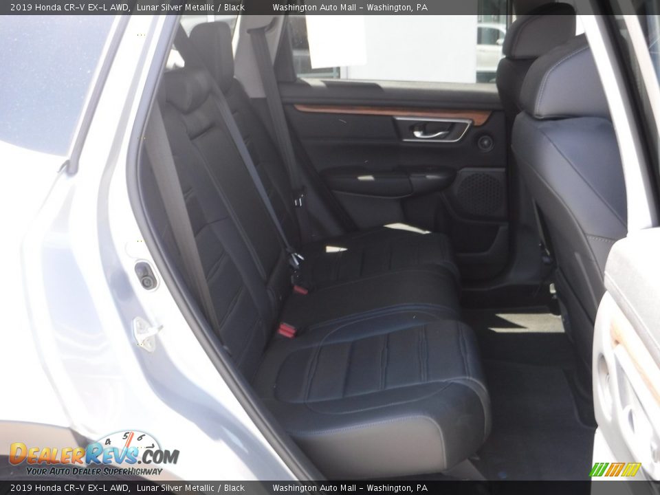 2019 Honda CR-V EX-L AWD Lunar Silver Metallic / Black Photo #24