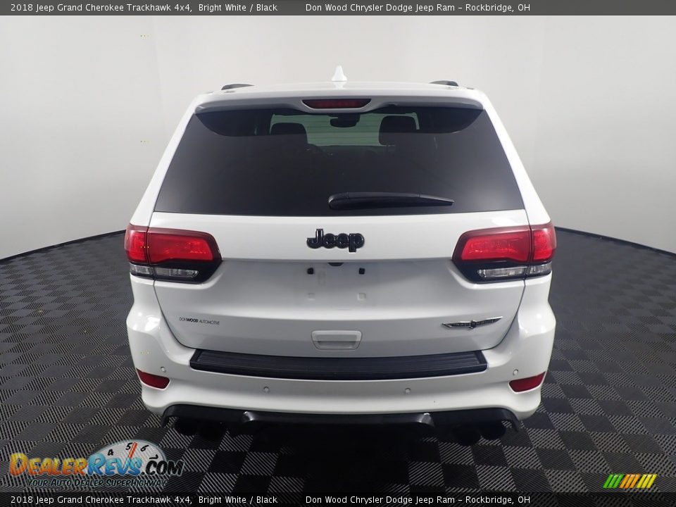 2018 Jeep Grand Cherokee Trackhawk 4x4 Bright White / Black Photo #12