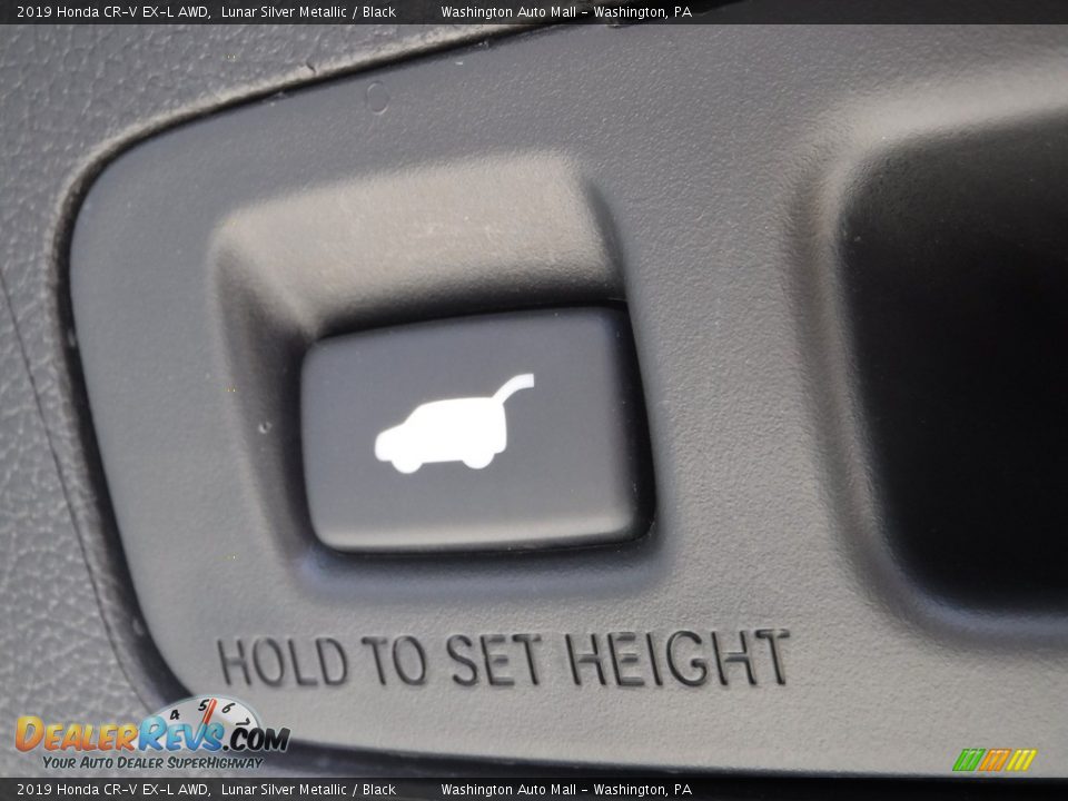 2019 Honda CR-V EX-L AWD Lunar Silver Metallic / Black Photo #26