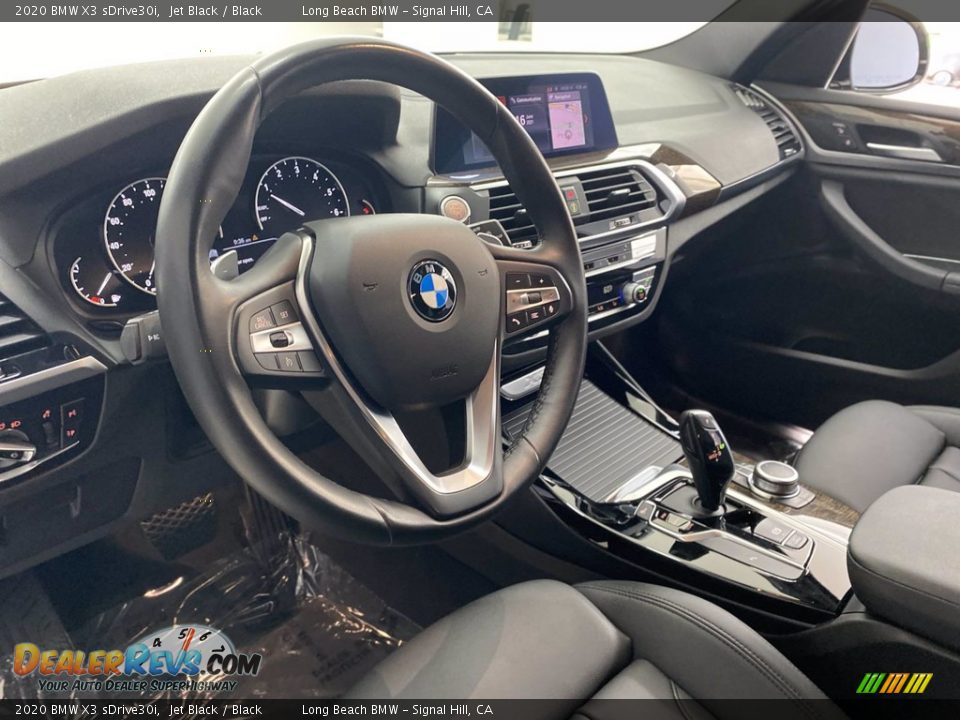 2020 BMW X3 sDrive30i Jet Black / Black Photo #16