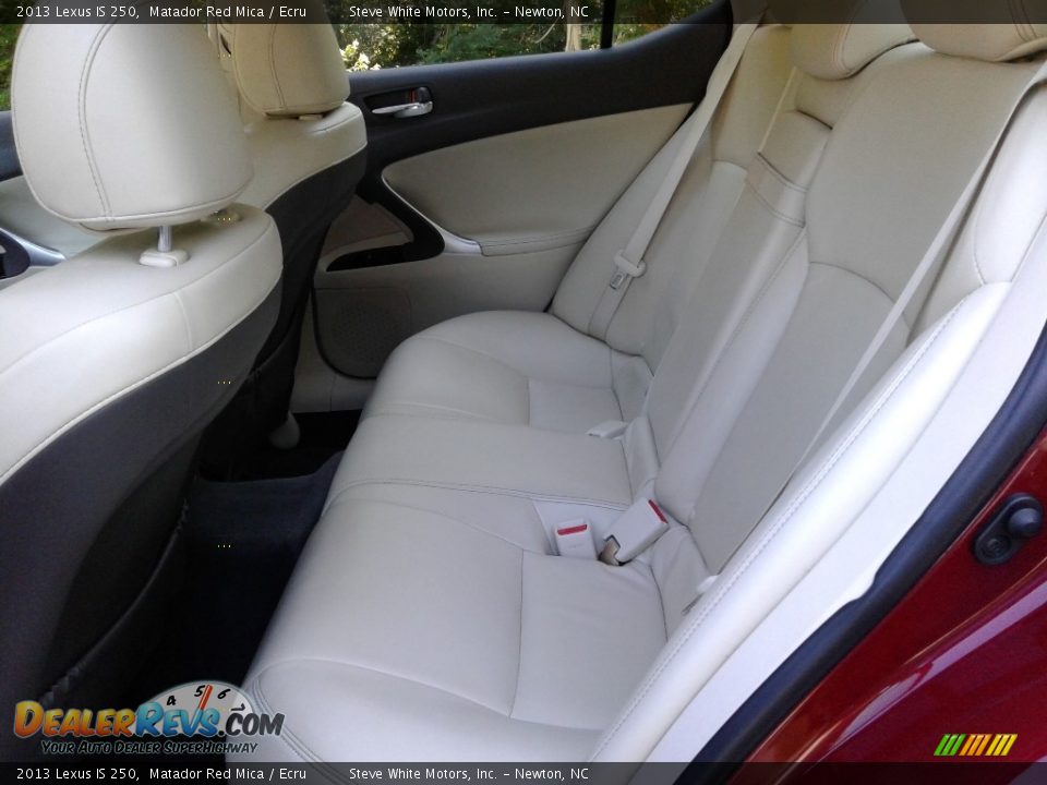 Rear Seat of 2013 Lexus IS 250 Photo #15