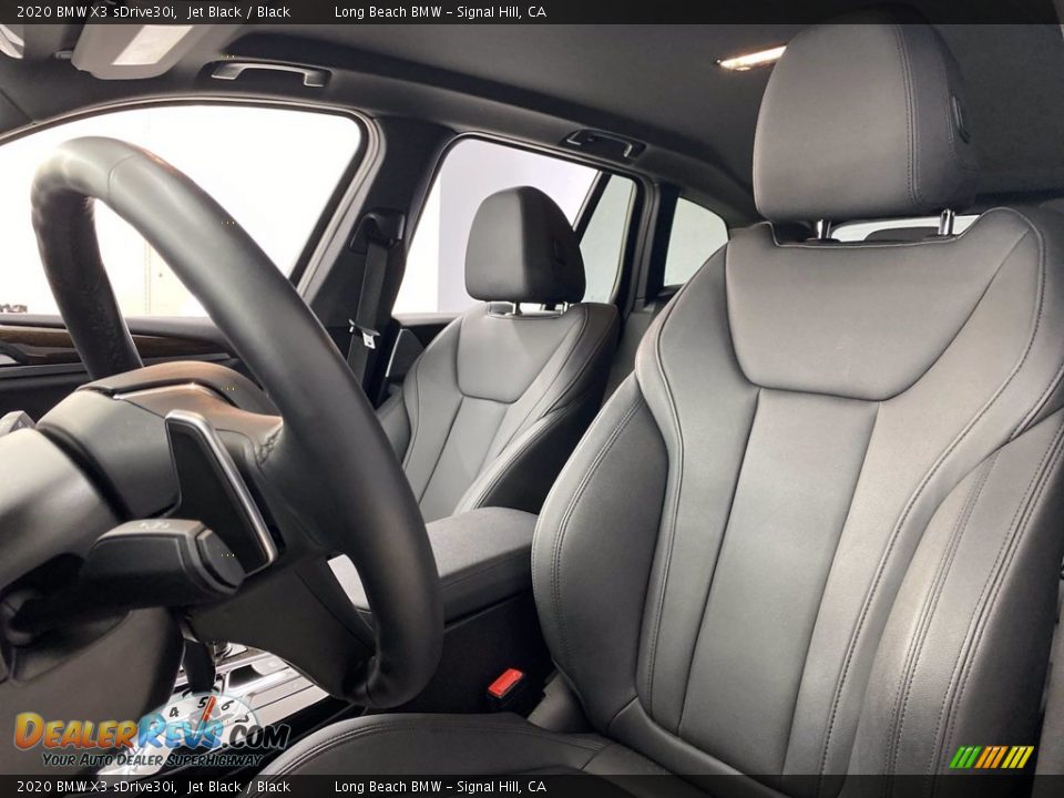 2020 BMW X3 sDrive30i Jet Black / Black Photo #17