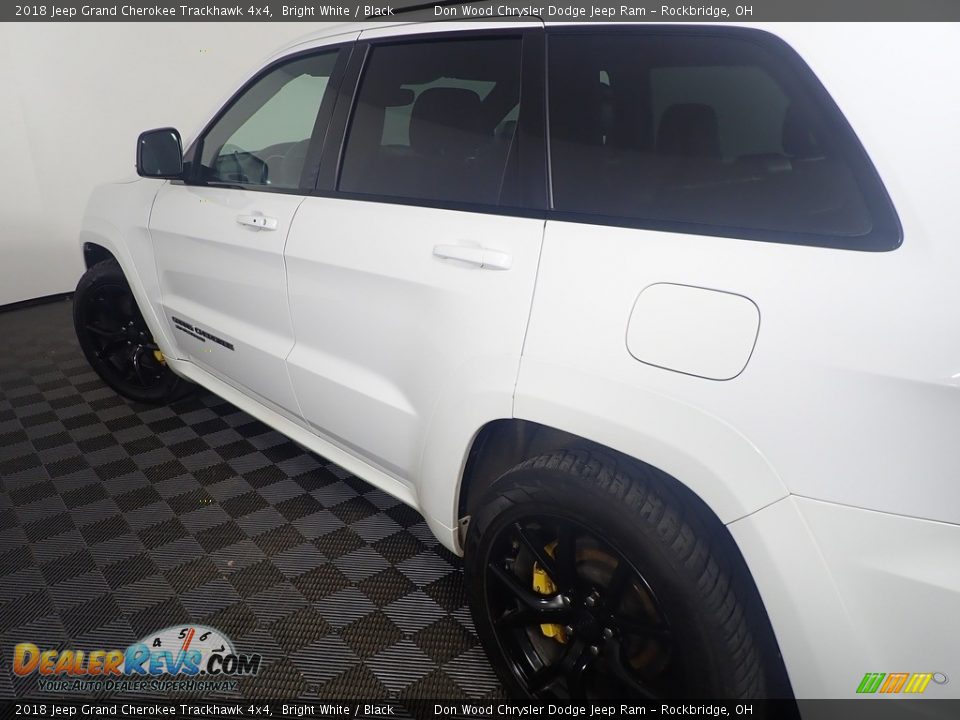 2018 Jeep Grand Cherokee Trackhawk 4x4 Bright White / Black Photo #17