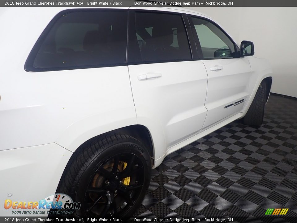2018 Jeep Grand Cherokee Trackhawk 4x4 Bright White / Black Photo #18