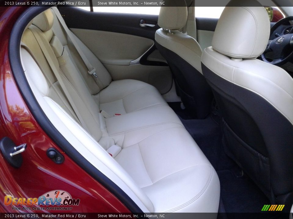 Rear Seat of 2013 Lexus IS 250 Photo #17