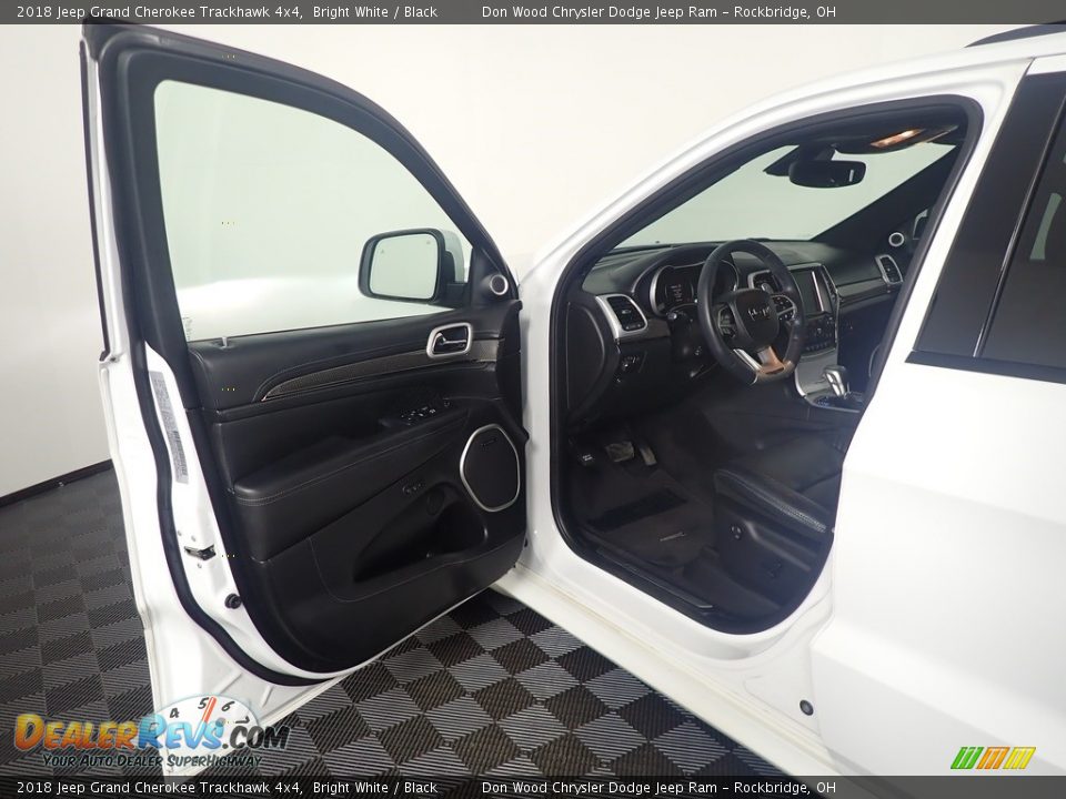 2018 Jeep Grand Cherokee Trackhawk 4x4 Bright White / Black Photo #19