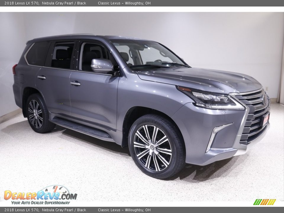 2018 Lexus LX 570 Nebula Gray Pearl / Black Photo #1