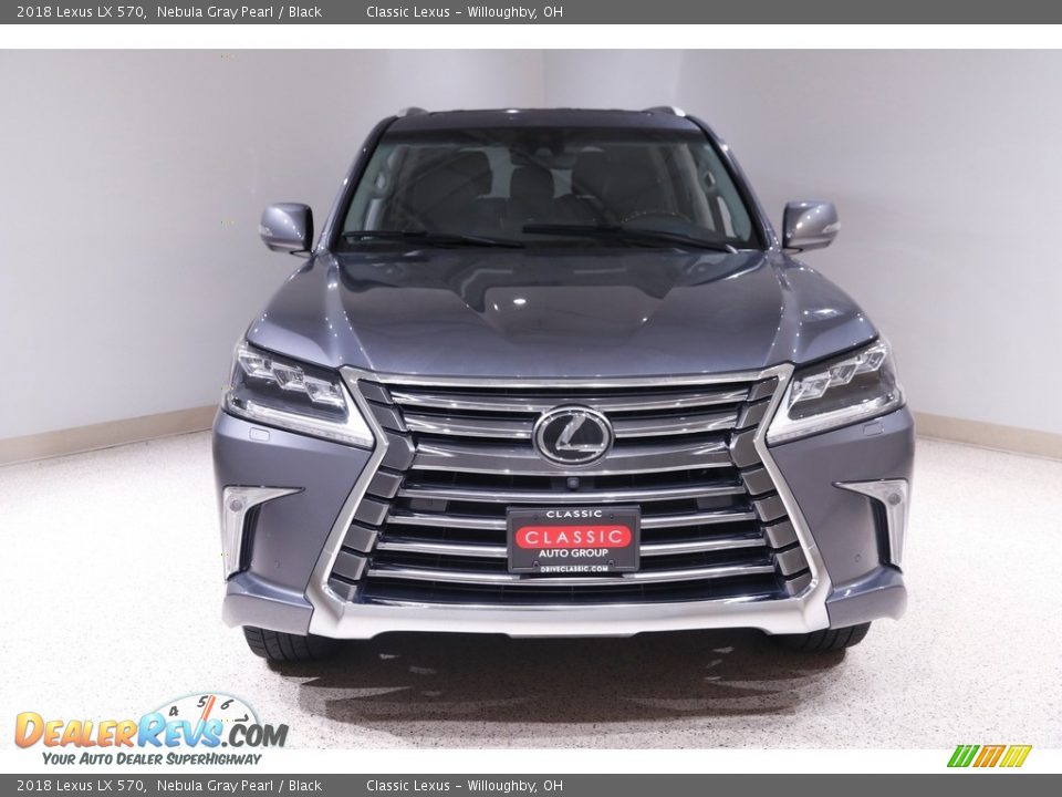 2018 Lexus LX 570 Nebula Gray Pearl / Black Photo #2