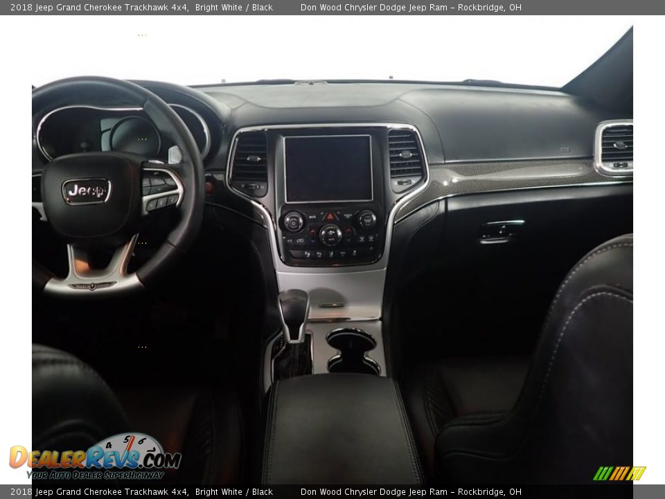 2018 Jeep Grand Cherokee Trackhawk 4x4 Bright White / Black Photo #24