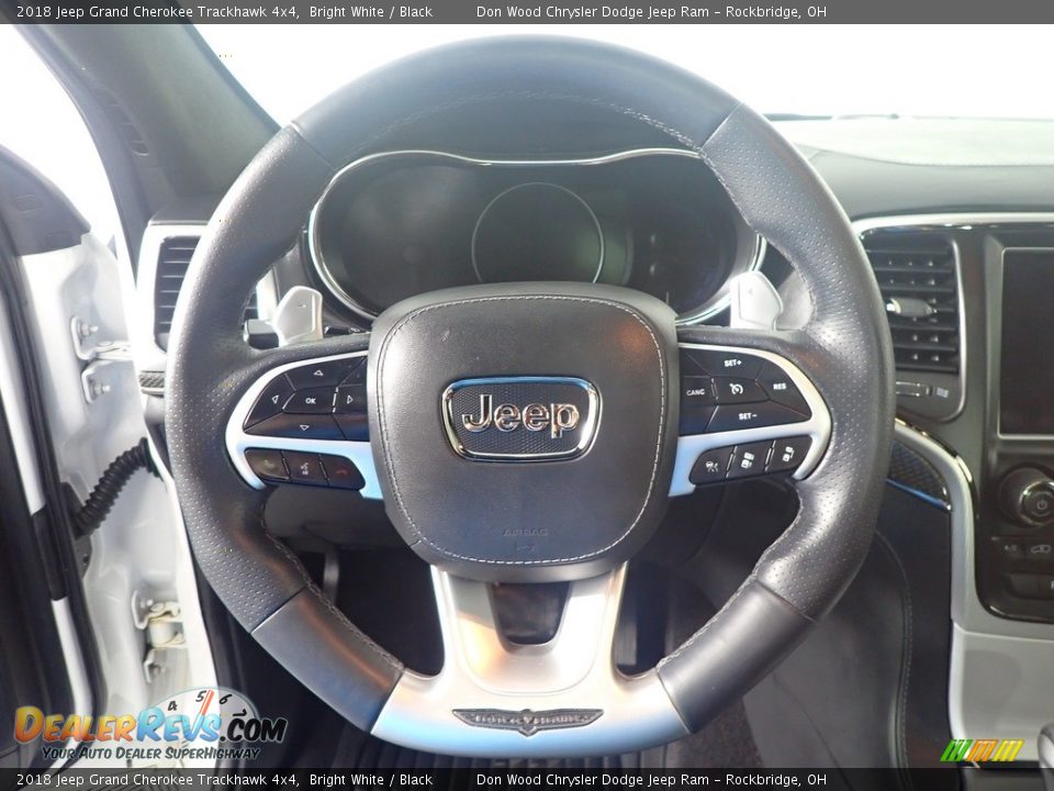 2018 Jeep Grand Cherokee Trackhawk 4x4 Bright White / Black Photo #26