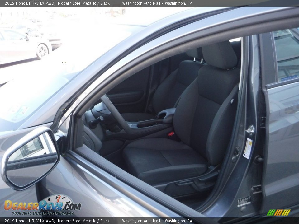 2019 Honda HR-V LX AWD Modern Steel Metallic / Black Photo #11