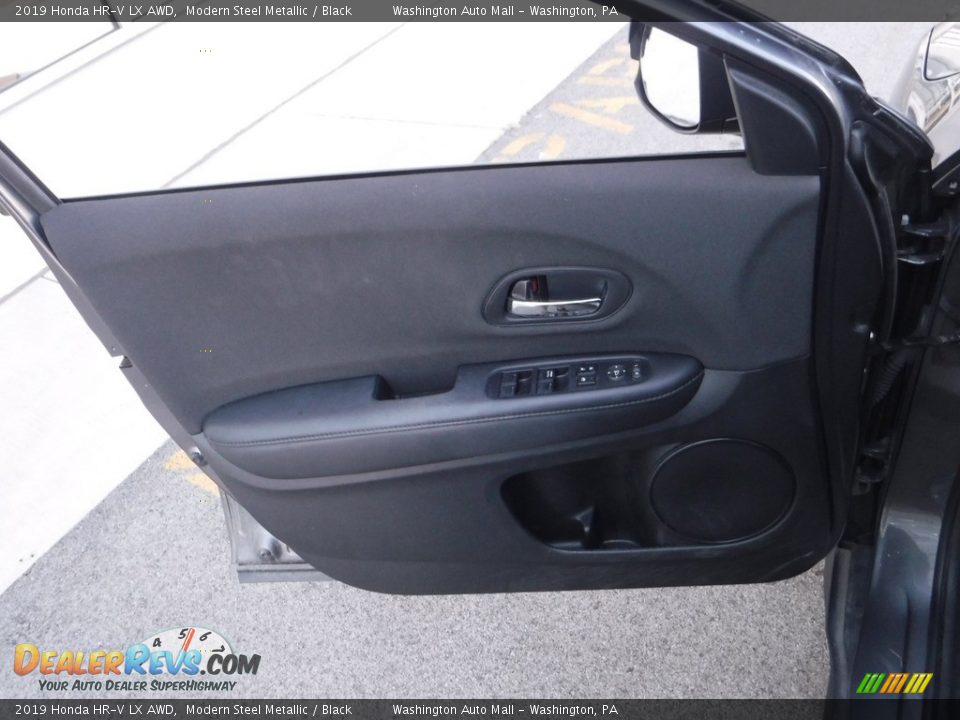 2019 Honda HR-V LX AWD Modern Steel Metallic / Black Photo #12