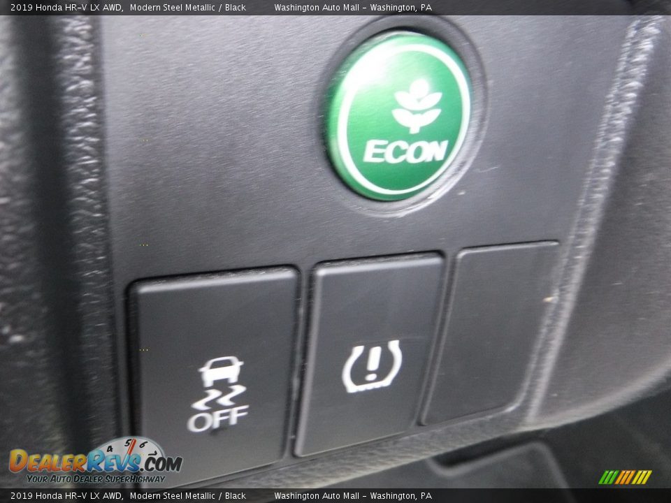 2019 Honda HR-V LX AWD Modern Steel Metallic / Black Photo #13