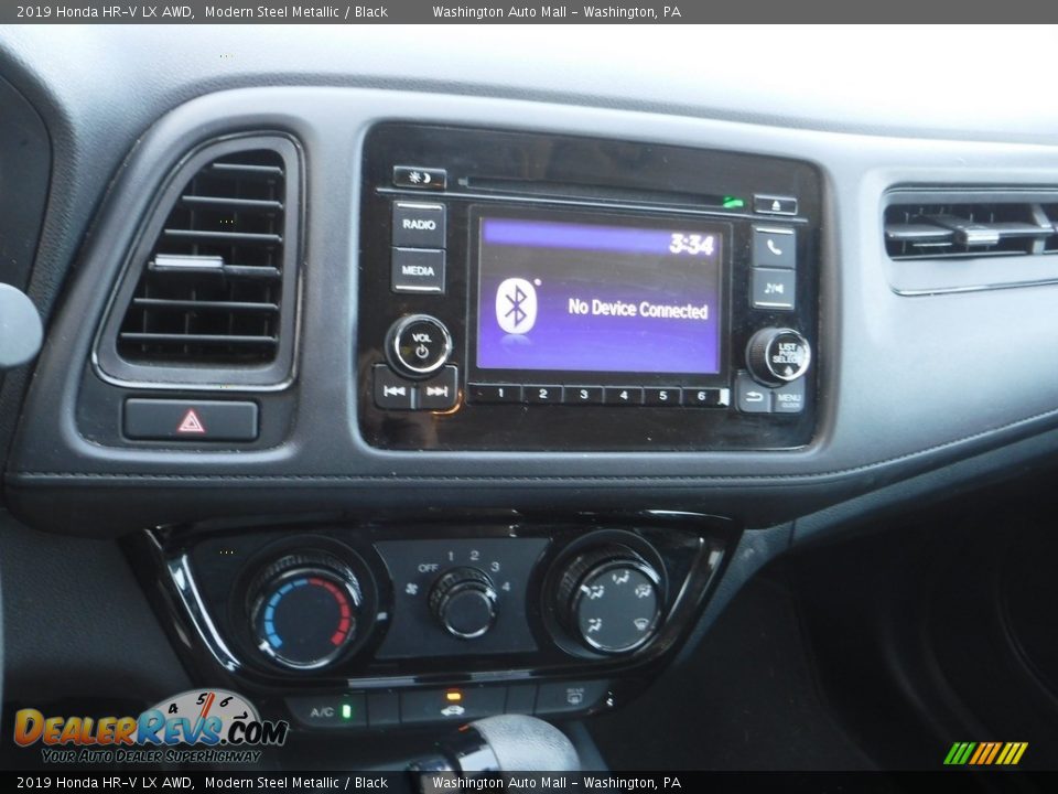 2019 Honda HR-V LX AWD Modern Steel Metallic / Black Photo #15