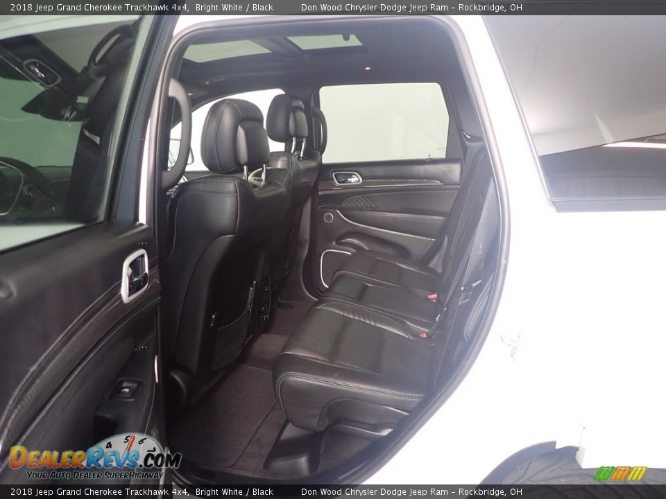 2018 Jeep Grand Cherokee Trackhawk 4x4 Bright White / Black Photo #35