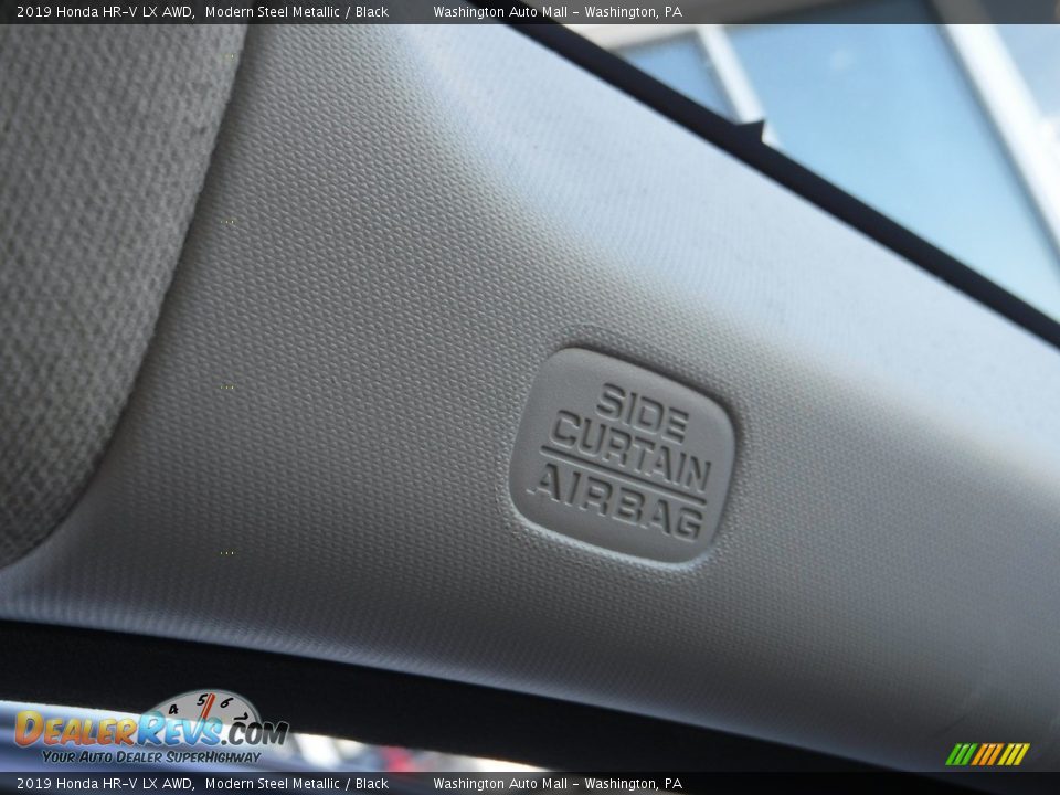 2019 Honda HR-V LX AWD Modern Steel Metallic / Black Photo #17