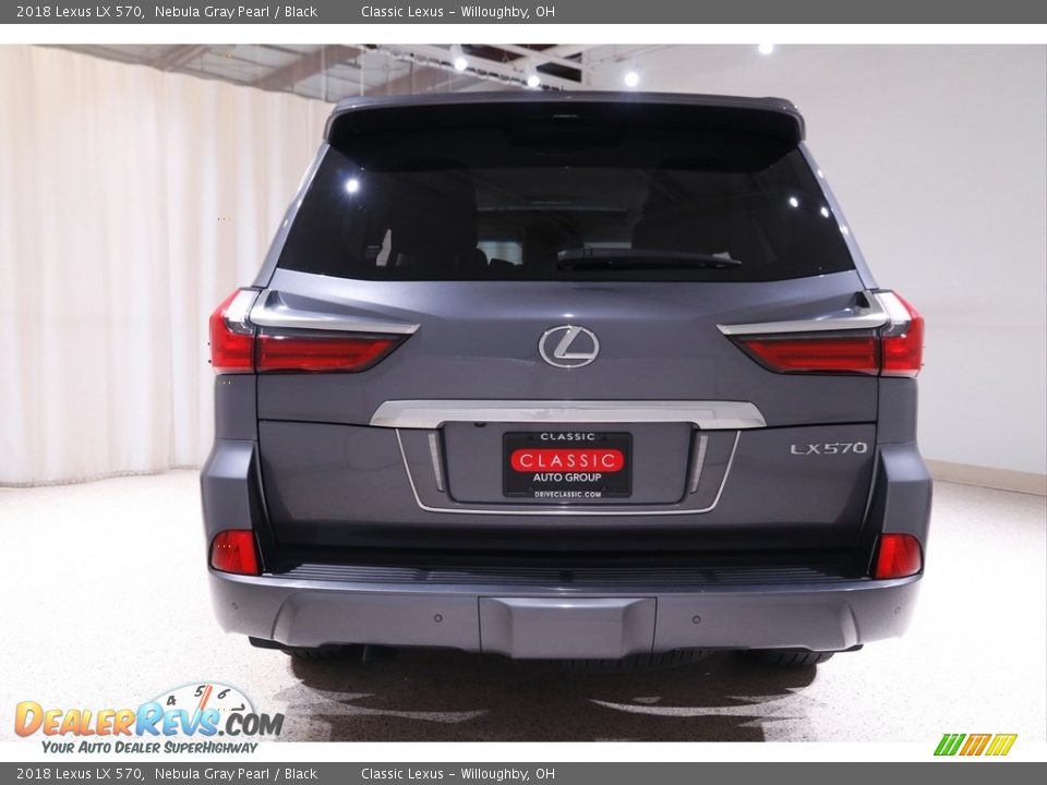 2018 Lexus LX 570 Nebula Gray Pearl / Black Photo #24