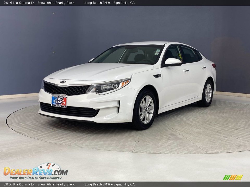 2016 Kia Optima LX Snow White Pearl / Black Photo #3