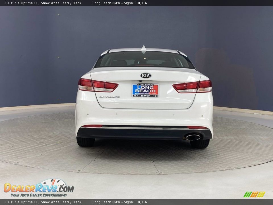 2016 Kia Optima LX Snow White Pearl / Black Photo #4