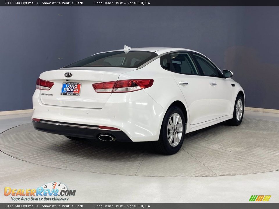 2016 Kia Optima LX Snow White Pearl / Black Photo #5