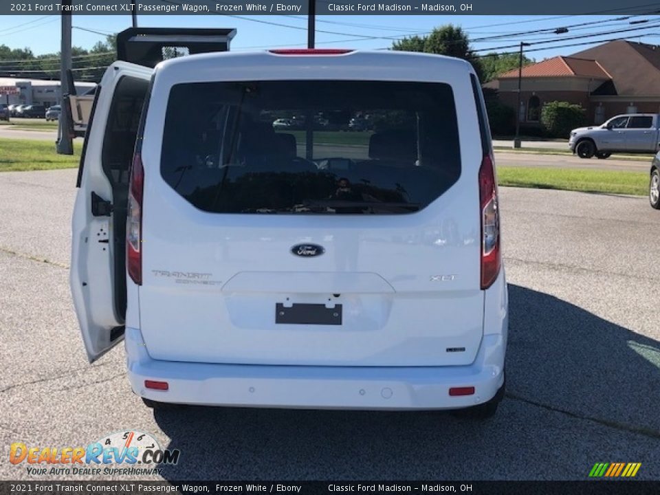 2021 Ford Transit Connect XLT Passenger Wagon Frozen White / Ebony Photo #3