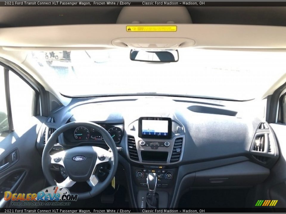 2021 Ford Transit Connect XLT Passenger Wagon Frozen White / Ebony Photo #5