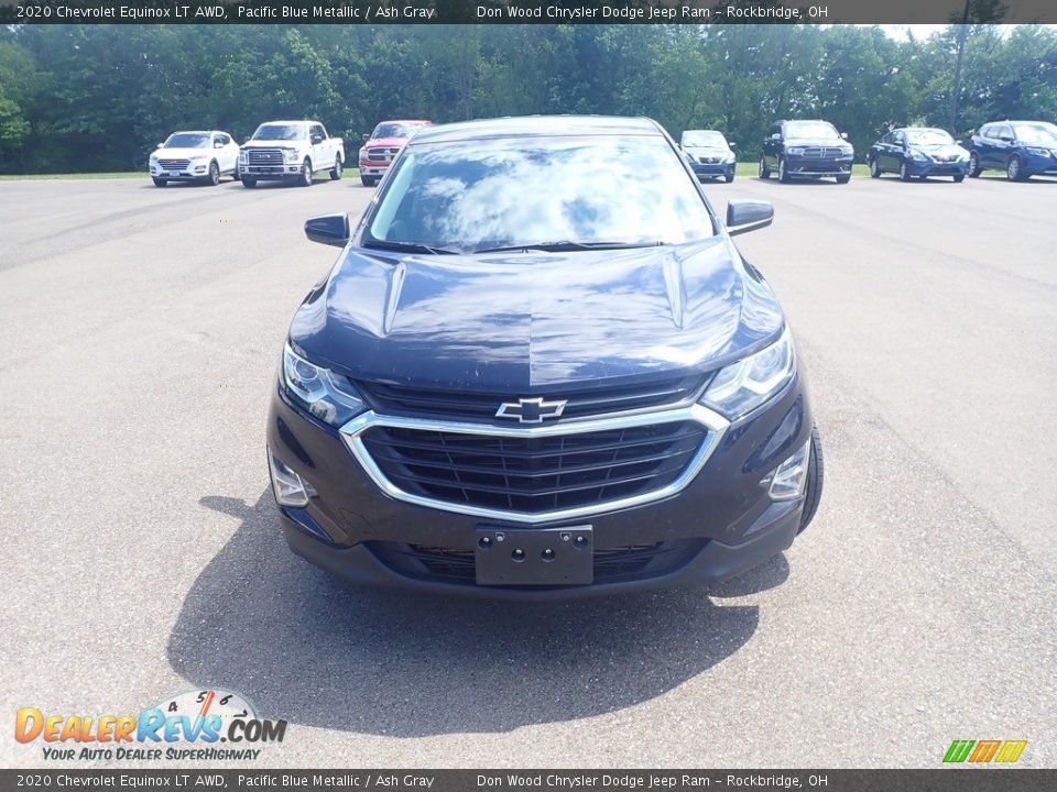 2020 Chevrolet Equinox LT AWD Pacific Blue Metallic / Ash Gray Photo #3