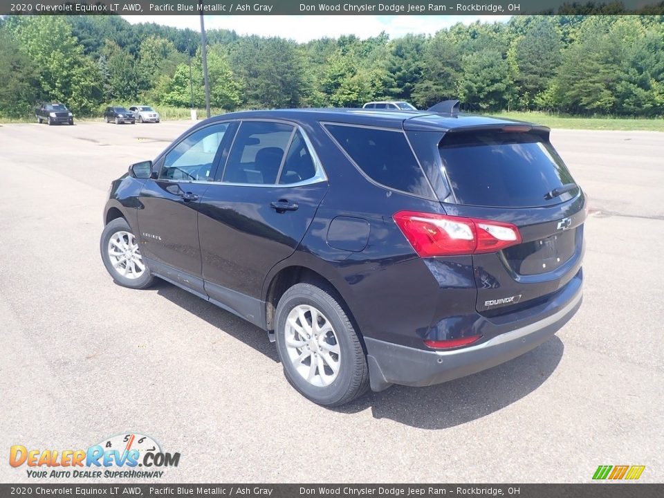 2020 Chevrolet Equinox LT AWD Pacific Blue Metallic / Ash Gray Photo #6